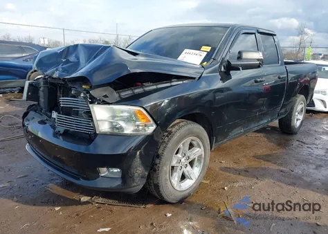 2012 Ram 1500 Sport из США, поврежденный, VIN 1C6RD7HT4CS184863
